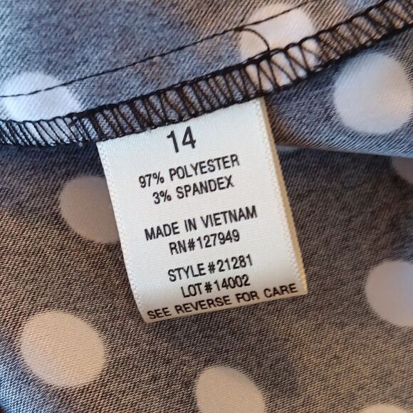 Emma & Michele  Polka Dot Dress - Picture 9 of 12